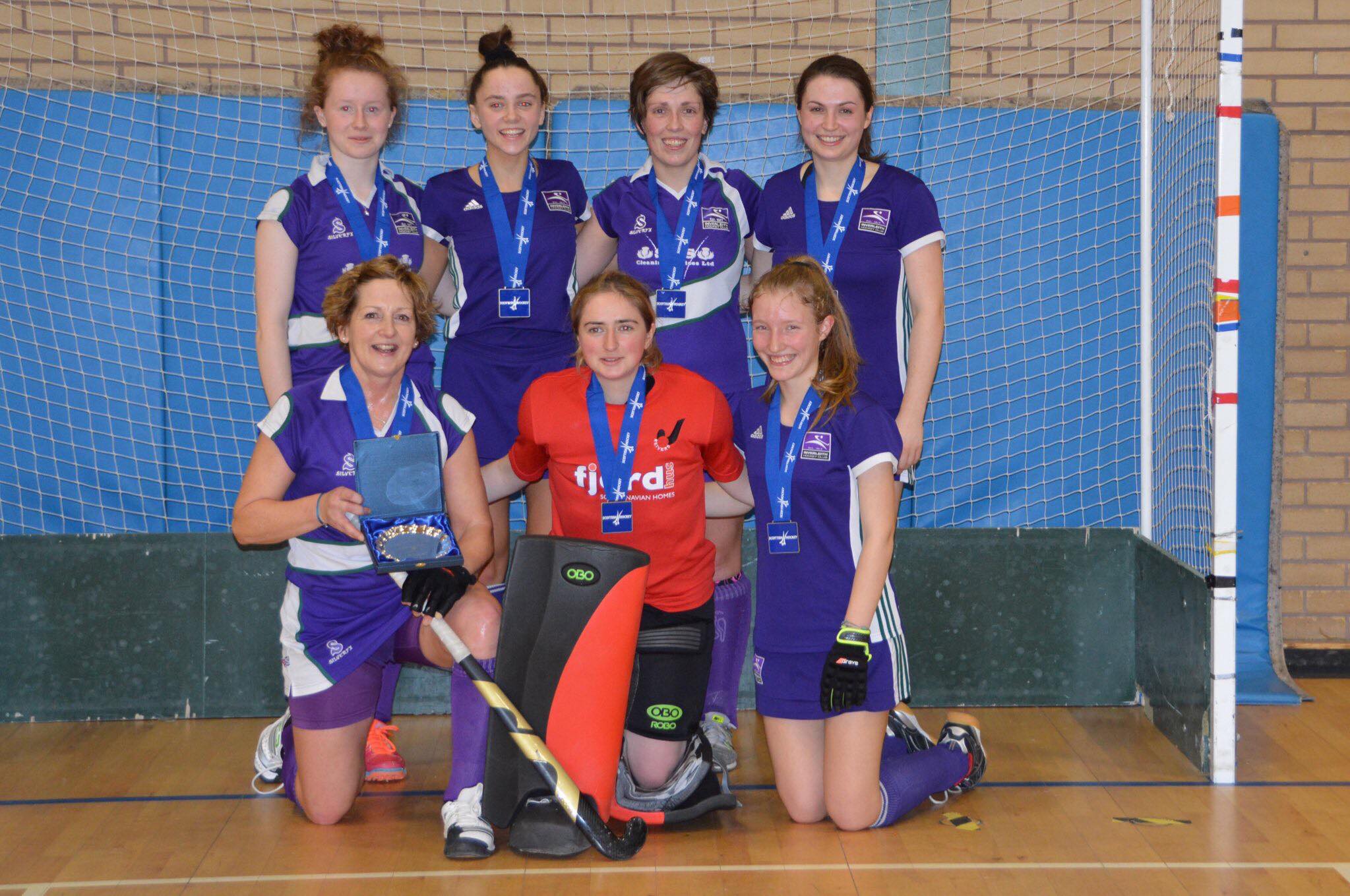 Inverleith Ladies 2s Indoor Hockey Team